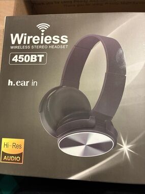 450BT Wireless Over-Ear Headphones - Black
